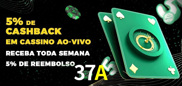 Promoções do cassino ao Vivo 37A